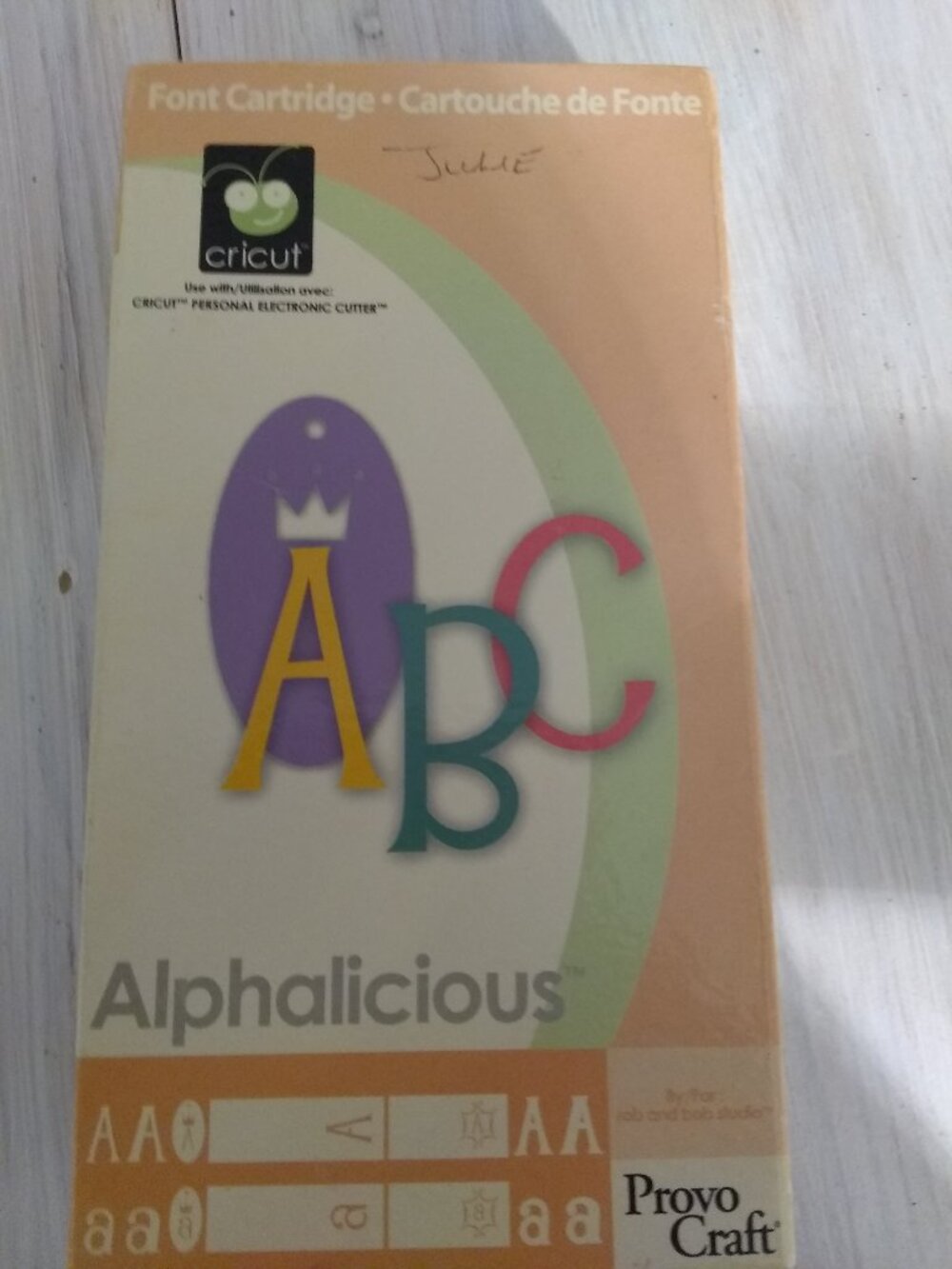Cricut Alphalicious